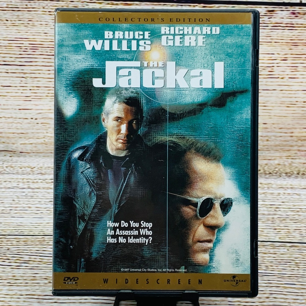The Jackal [1997 DVD] Collector's Edition Bruce Willis Richard‎ Gere Widescreen